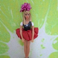 Куколка на ракушке. Дюймовочка