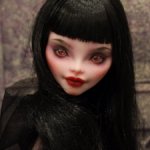 Загадочная Вампирша Monster High с мейком Апрельской Гали