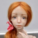 Редкая Мона Татьяны Шишацкой, две головушки с разным мейком