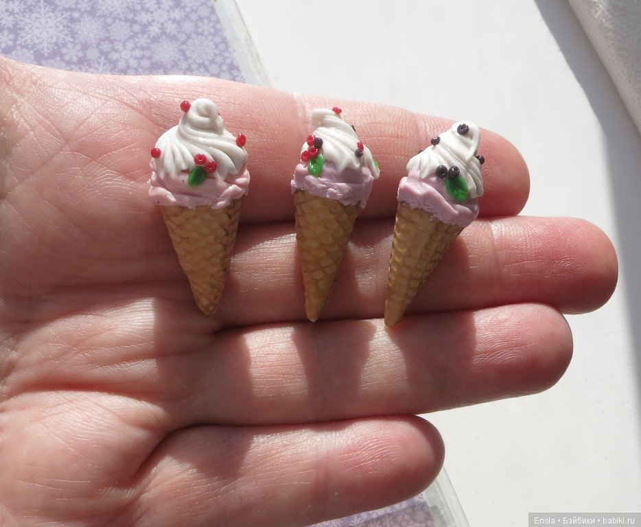 Миниатюра 1:12 и мороженое 1:6 (фото 3)