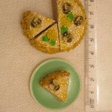 Торт-медовик к чаю для кукол