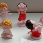 Ангелочки Гапчинской серия позы йога киндер сюрприз