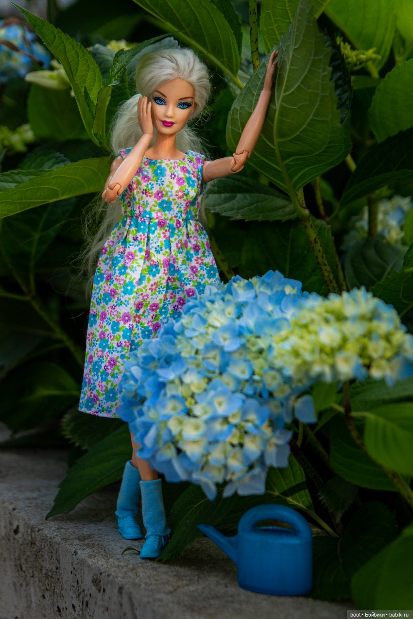 Синий синий иней... нет гортензия - Куклы Барби - Barbie: коллекционные и  игровые | Бэйбики - 320572