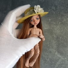 Авторские шляпки для коллекционных кукол