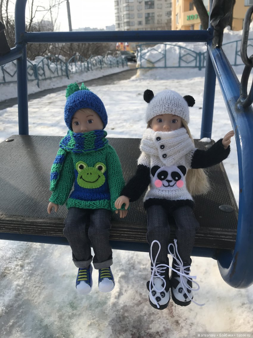 Обаяние вязаных вещей — Куклы Milim Studio (Милим): российские БЖД (фото 6)