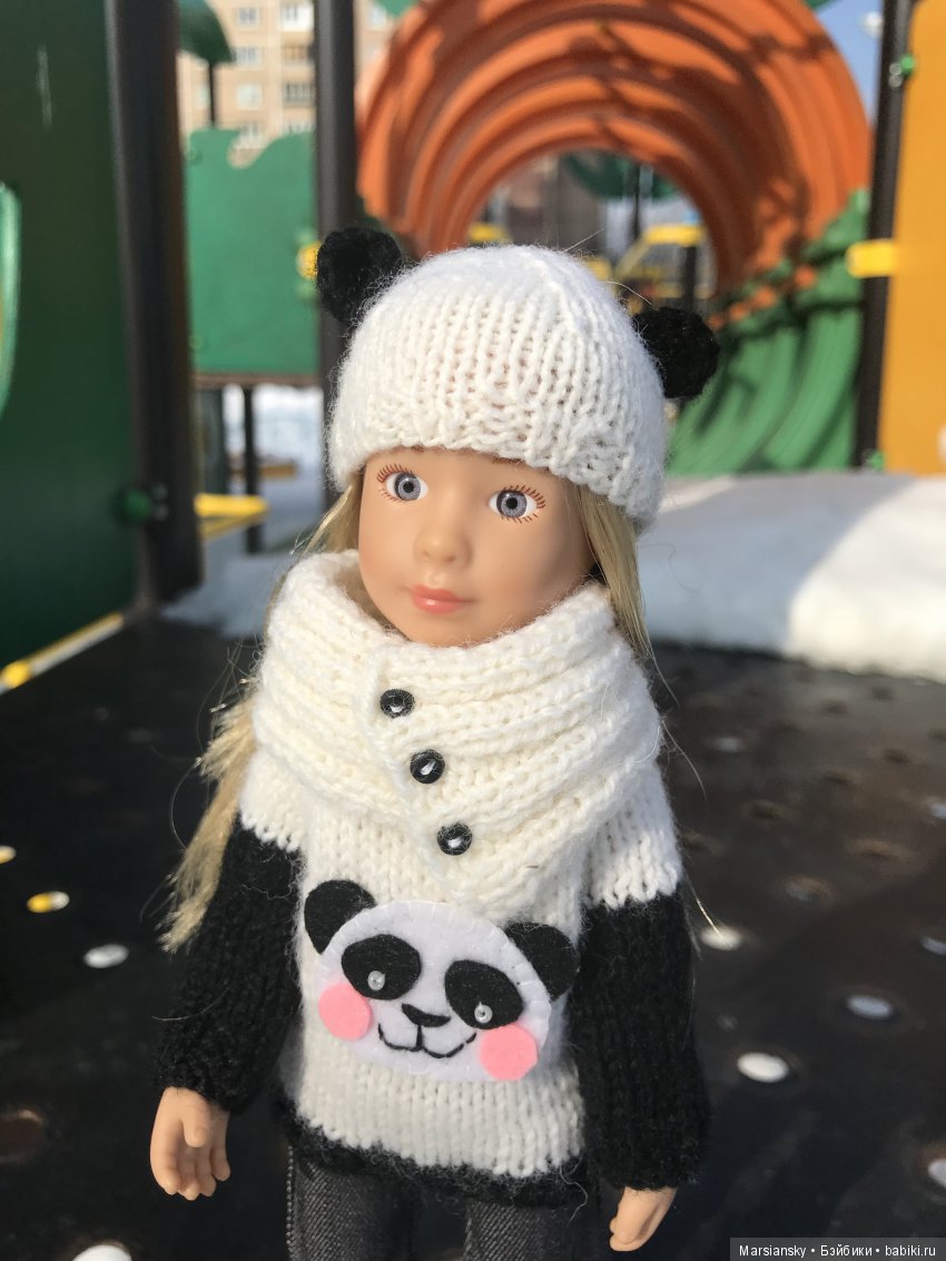 Обаяние вязаных вещей — Куклы Milim Studio (Милим): российские БЖД (фото 4)