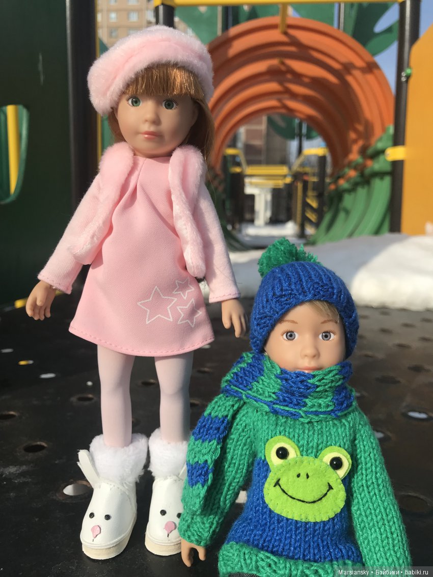 Обаяние вязаных вещей — Куклы Milim Studio (Милим): российские БЖД (фото 5)