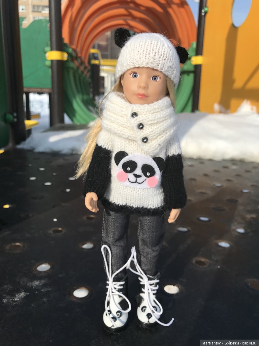 Обаяние вязаных вещей — Куклы Milim Studio (Милим): российские БЖД (фото 3)