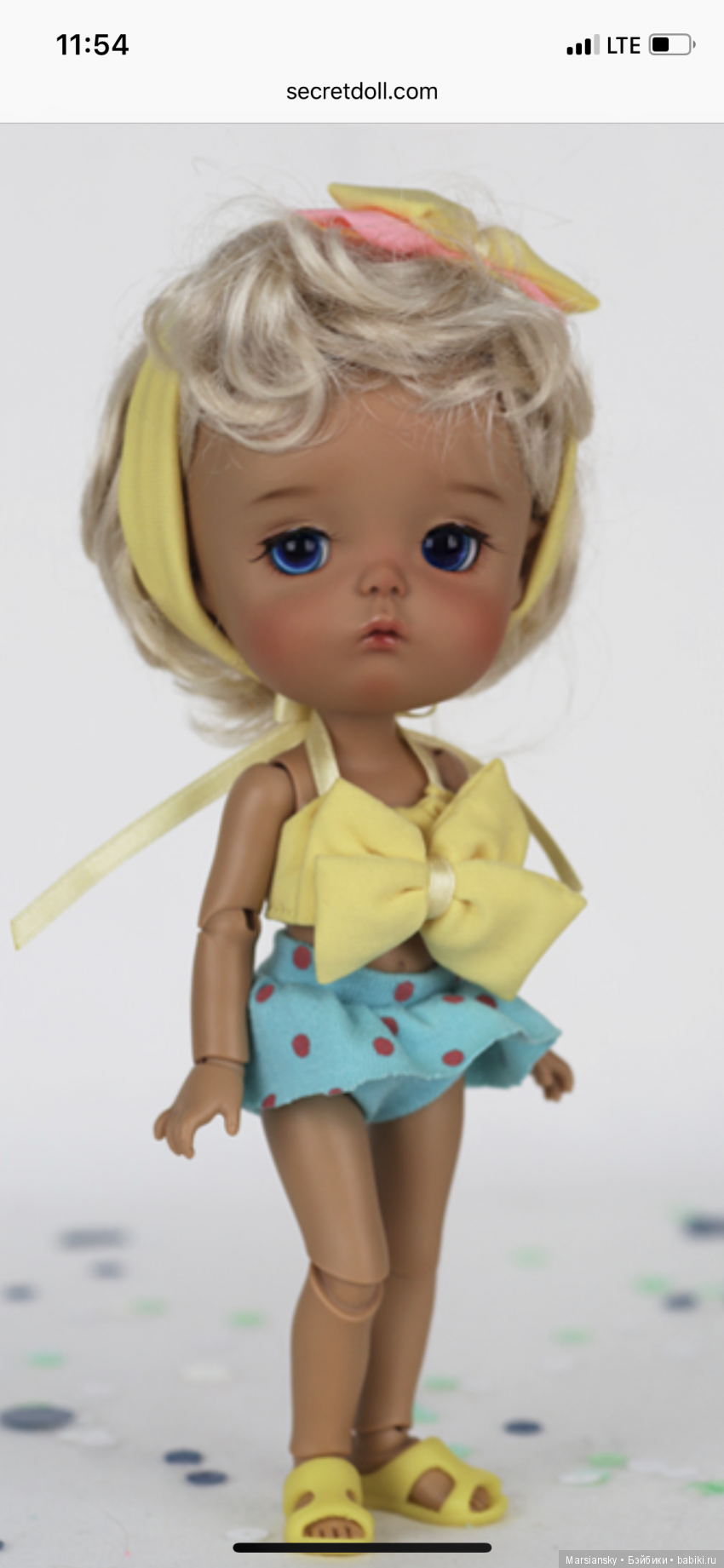 Пост измученной души | Бэйбики Пост измученной души — Куклы Latidoll (Лати): BJD (БЖД) (фото 3)