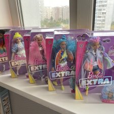 Лот Барби Эстра первая волна Barbie Extra 3 штуки