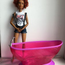 Ванная для Барби от Mattel