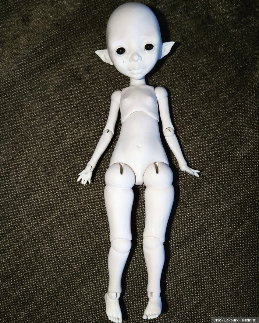 Из рабочих моментов — Авторские шарнирные куклы своими руками: лепка (фото 4)