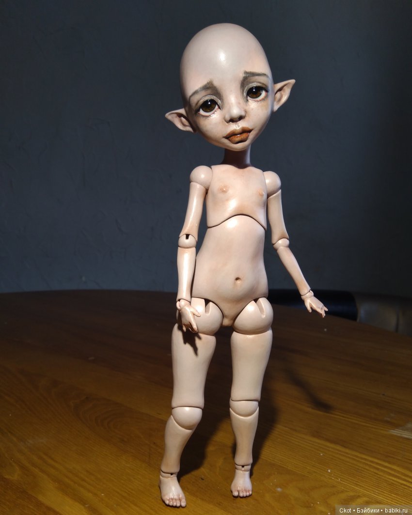 Рабочие моменты — Авторские шарнирные куклы своими руками: лепка