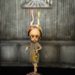 Солнечный зайчик авторская шарнирная кукла