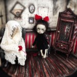 «Страшные сказки на ночь»  Авторская художественная композиция