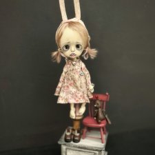 Авторская художественная кукла «Катюшка на катушке»