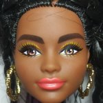 Голова Барби Экстра с афро прической