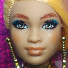 Барби Экстра Fancy в цветочном платье. 2022 год (2)