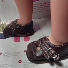 Коричневые туфли для Gotz, Готц, Journey Girls, American Girl и др. (3)