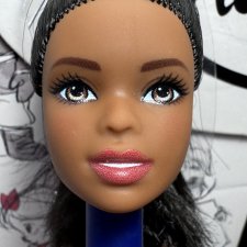 Голова Барби "Безграничные движения" баскетболистки афроамериканки (3)