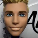 Голова Кена Фашионистас 167 (в инвалидном кресле) (2)