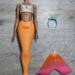 Тело Русалки Одиль (с розовыми волосами)