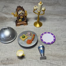 Аксессуары из игрового набора "Ужин с куклой Белль" — Красавица и Чудовище