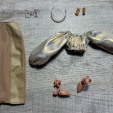 Аутфит из конструктора №2 Барби Пазетт