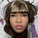 Голова пышки Барби Лукс 24 Симоны (2)