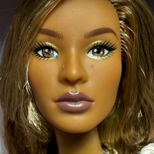 Голова Барби Нишель из конструктора №1 (Повтор)