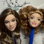 Головы Барби Фриды и Оливии из конструктора №3 лотом