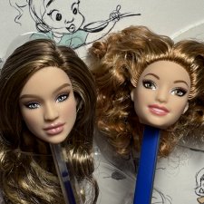 Головы Барби Фриды и Оливии из конструктора №3 лотом