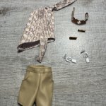 Частичный аутфит из конструктора №1 Барби Мермейд