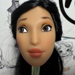 Голова Покахонтас от Disney