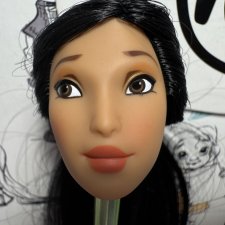 Голова Покахонтас от Disney