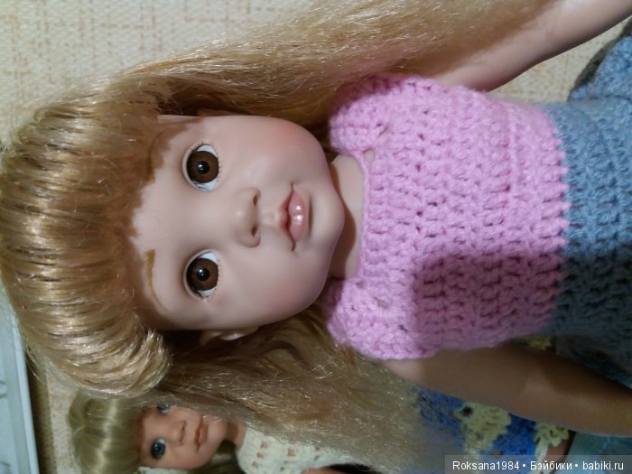 Вот моя малышка. Ждет перемен прически)))