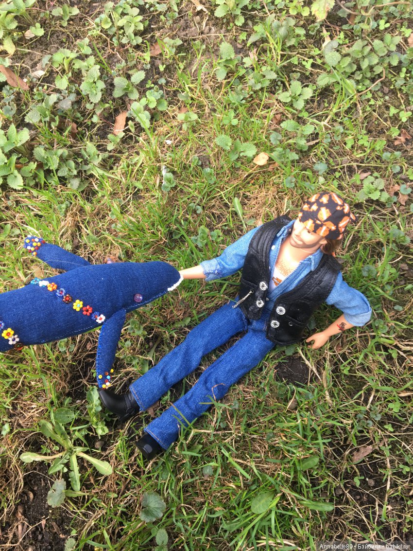 Почему ты джинсовый | Бэйбики Почему ты джинсовый — Текстильные игрушки и примитивы: кофейные (фото 9)