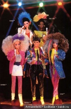 Barbie and the Rockers Dee Dee | Бэйбики Barbie and the Rockers Dee Dee