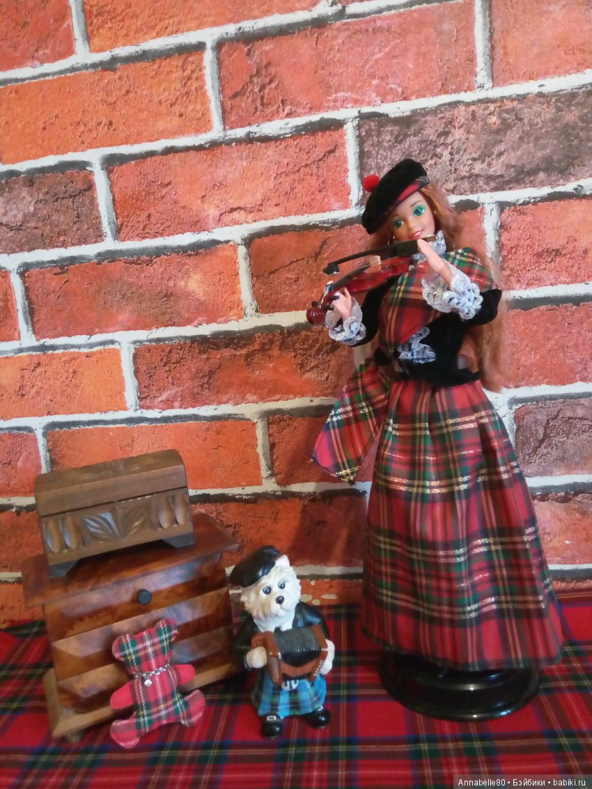 Scottish Barbie 1991 или шотландский топик