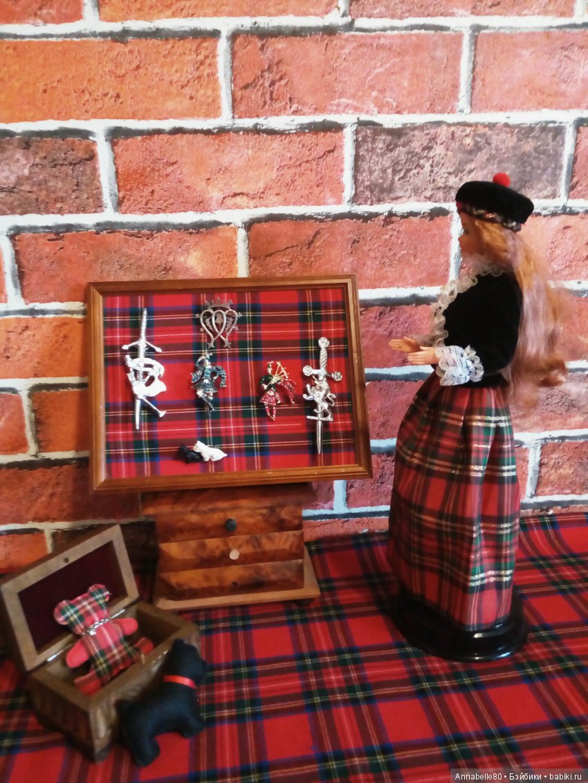 Scottish Barbie 1991 или шотландский топик