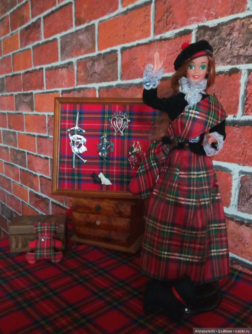 Scottish Barbie 1991 или шотландский топик