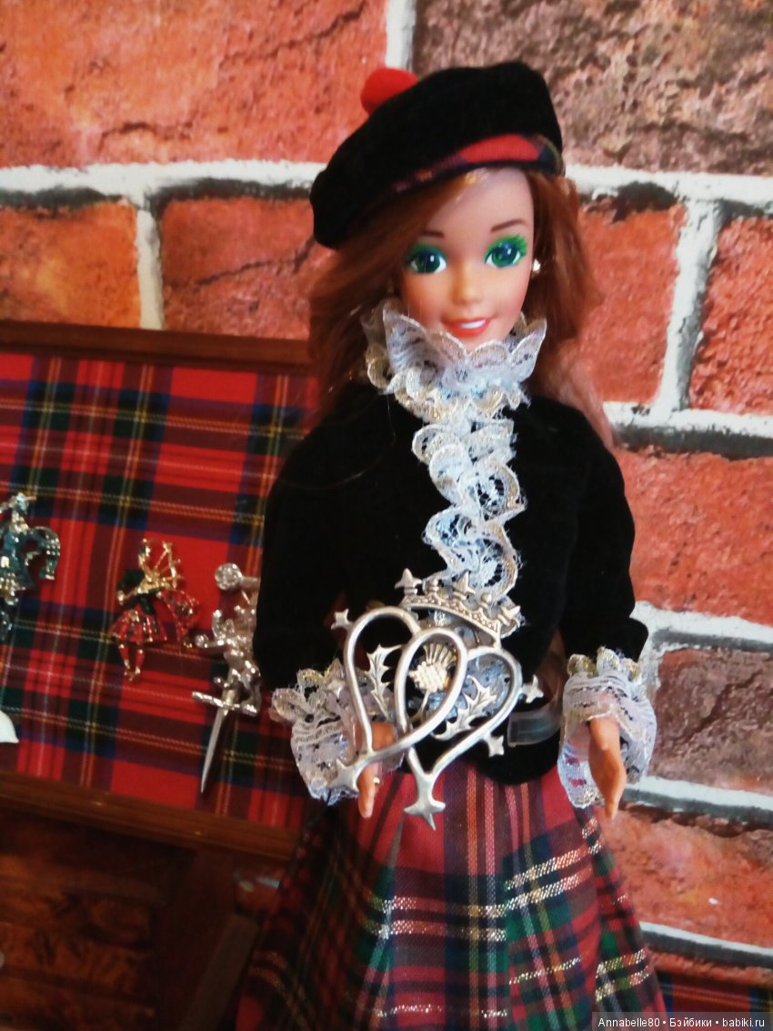 Scottish Barbie 1991 или шотландский топик