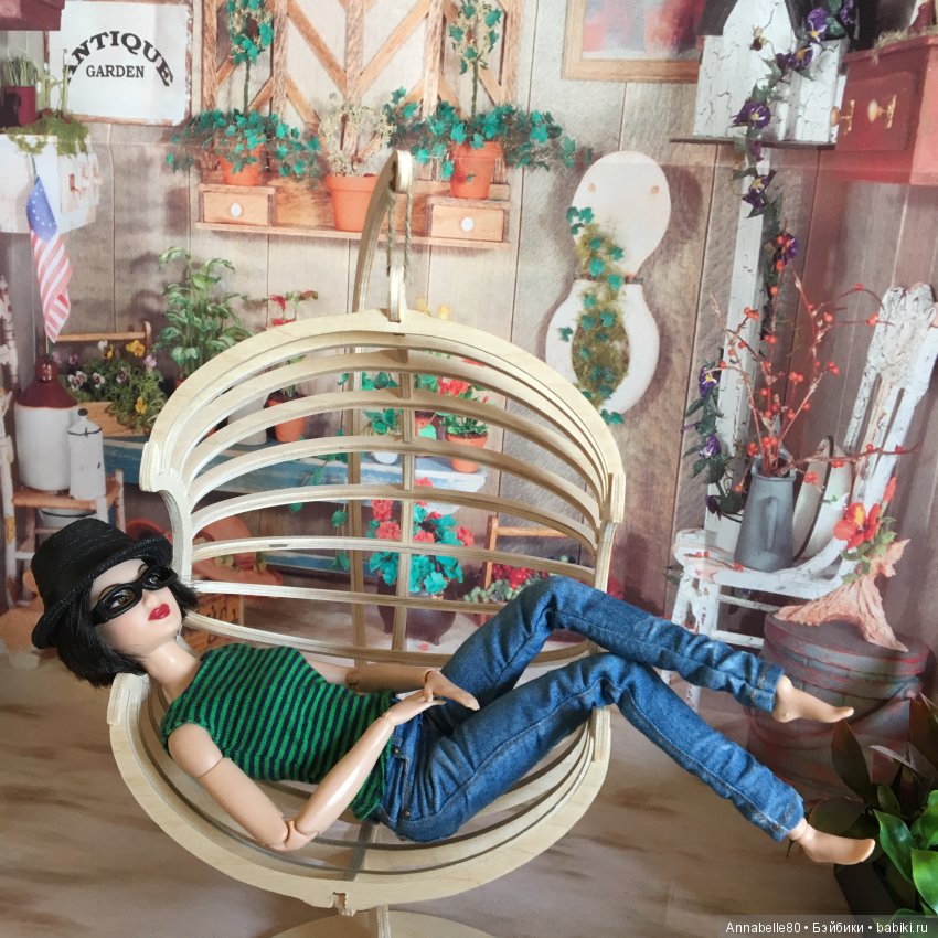 Джинсовый кантри-топик — Куклы Barbie (Барби): Looks