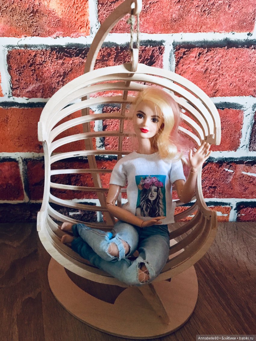 Джинсовый кантри-топик — Куклы Barbie (Барби): Looks