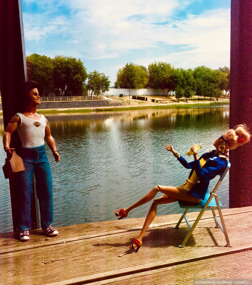 За бортом. Постконкурс — Куклы Barbie (Барби): Looks