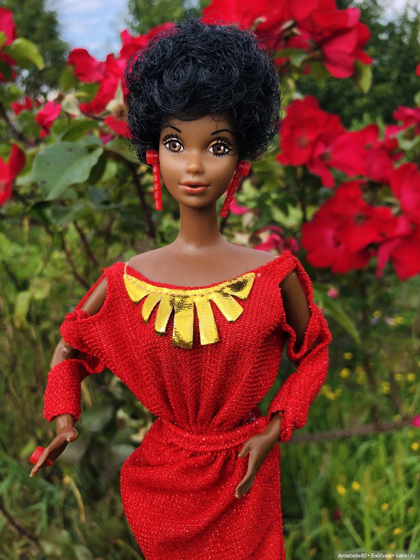 Black Barbie 1980 Barbie 196054