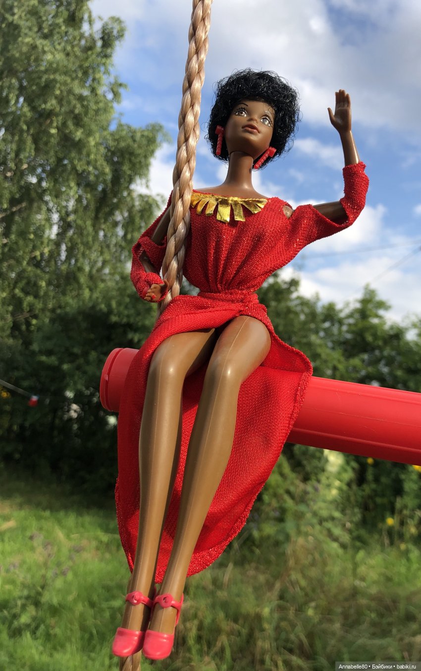 Black Barbie 1980 — Куклы Barbie (Барби): Looks