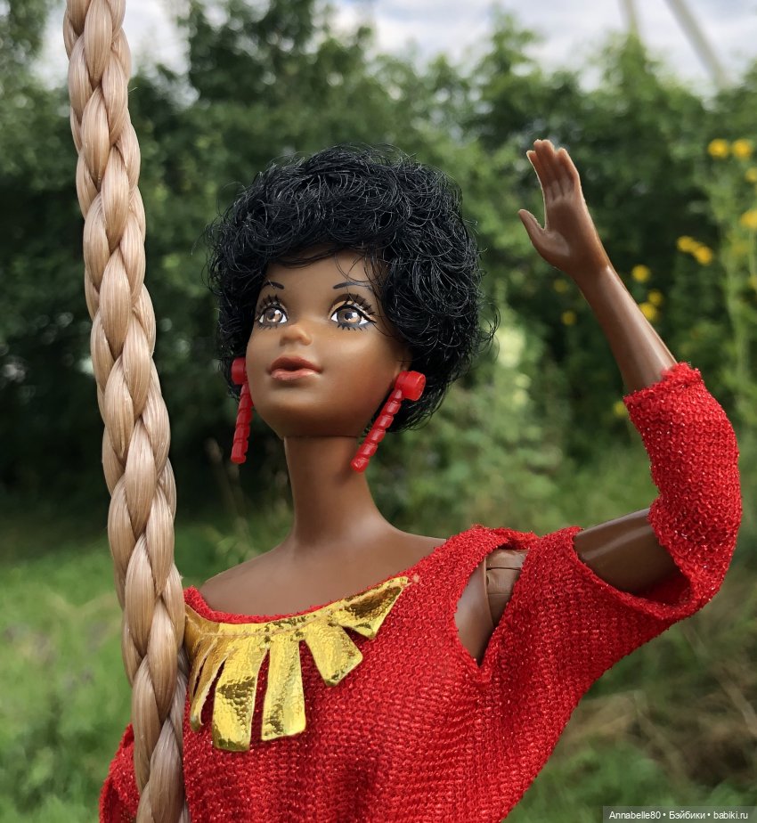 Black Barbie 1980 — Куклы Barbie (Барби): Looks