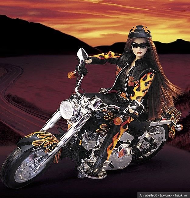 Harley Davidson Barbie или байкерский бар