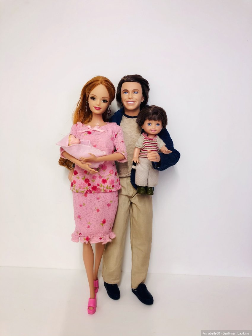 5 лет на сайте. Кукла, ради которой я зарегистрировалась. Happy Family Midge and Baby 2003